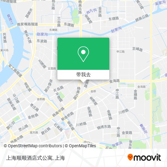 上海顺顺酒店式公寓地图