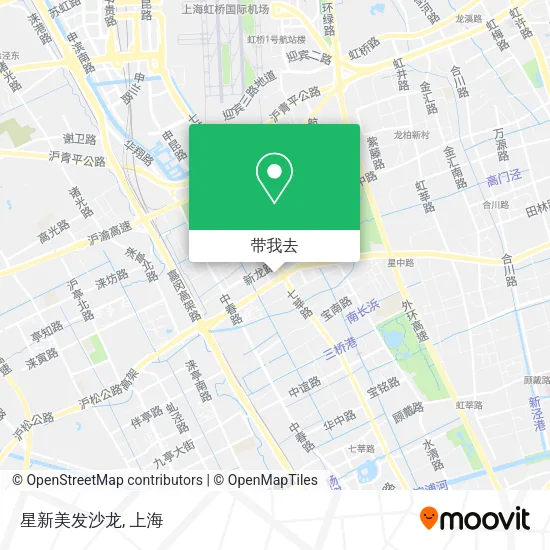 星新美发沙龙地图