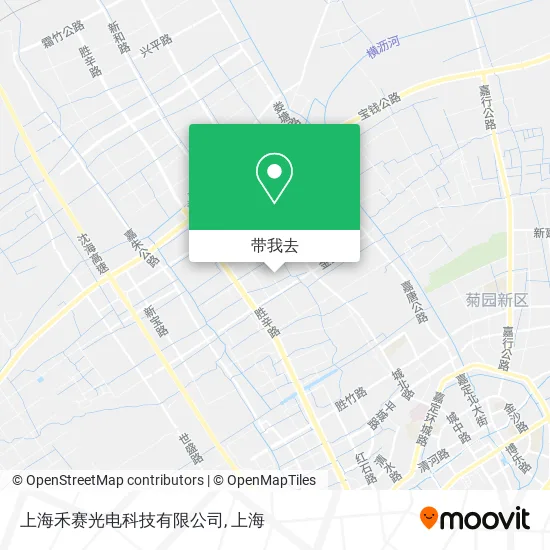上海禾赛光电科技有限公司地图