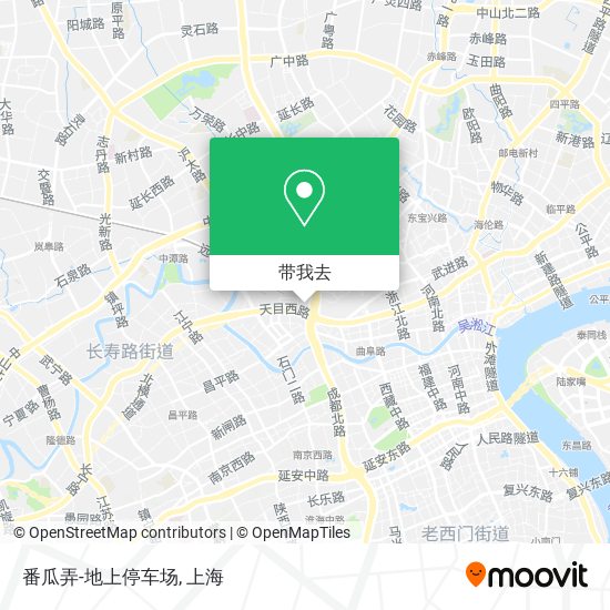 番瓜弄-地上停车场地图