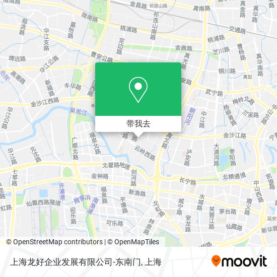 上海龙好企业发展有限公司-东南门地图