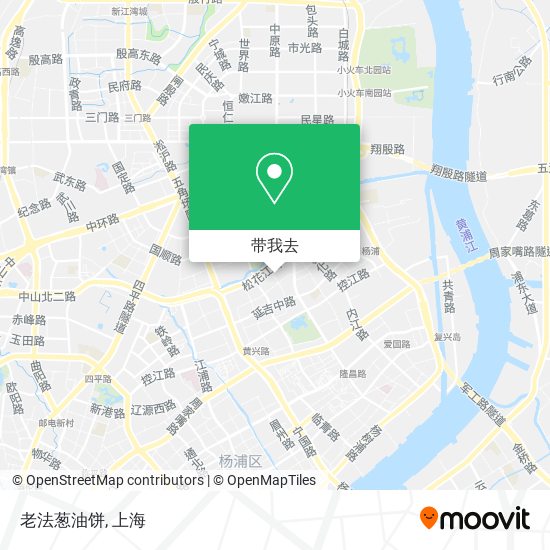 老法葱油饼地图
