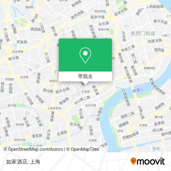 如家酒店地图