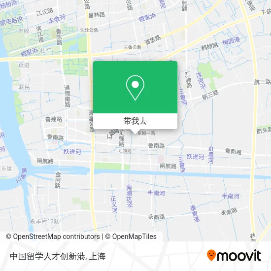 中国留学人才创新港地图