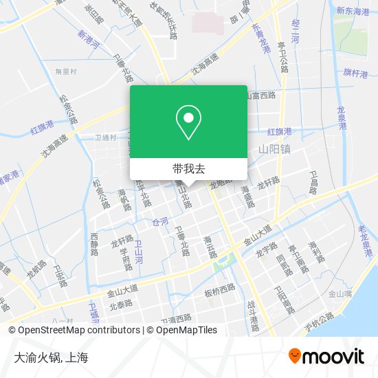 大渝火锅地图