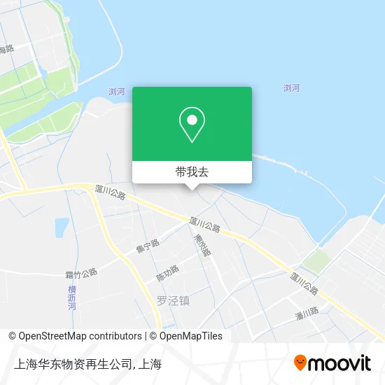 上海华东物资再生公司地图