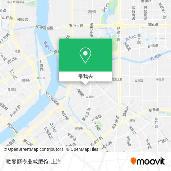 歌曼丽专业减肥馆地图