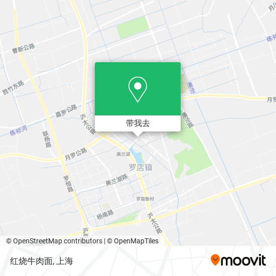 红烧牛肉面地图