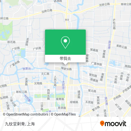 九纹堂刺青地图