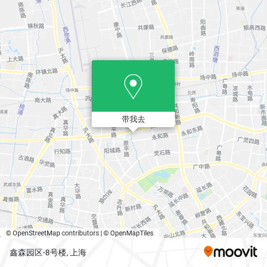 鑫森园区-8号楼地图