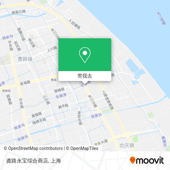 龚路永宝综合商店地图