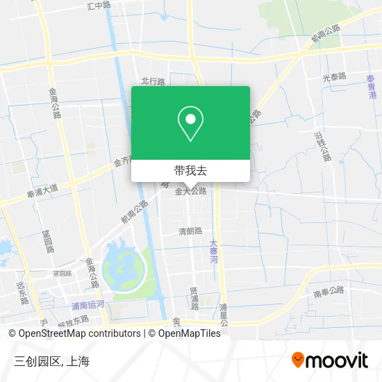 三创园区地图