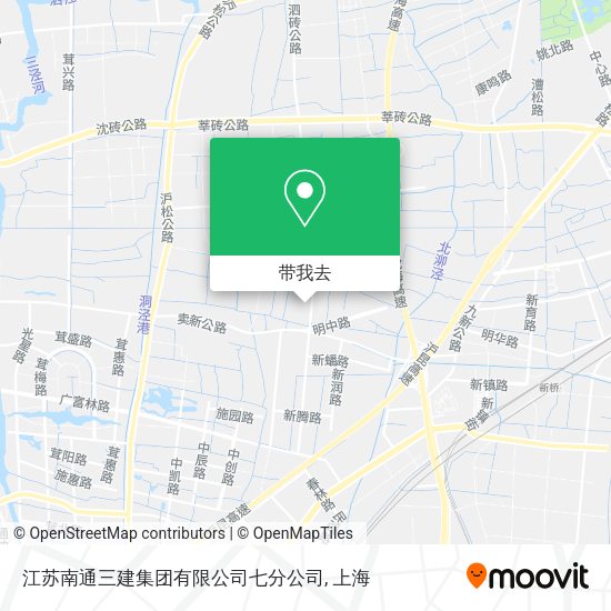 江苏南通三建集团有限公司七分公司地图
