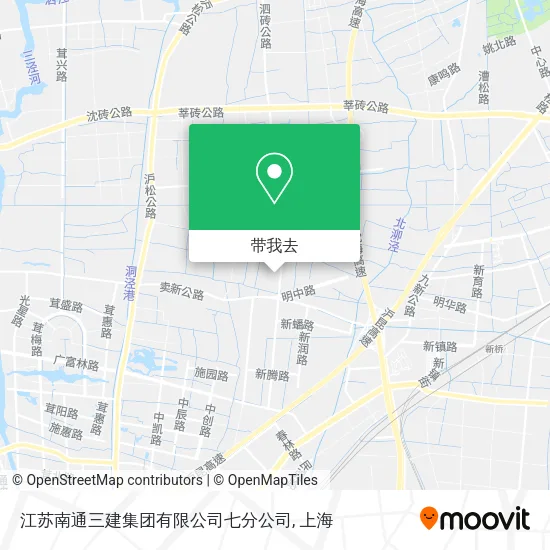 江苏南通三建集团有限公司七分公司地图