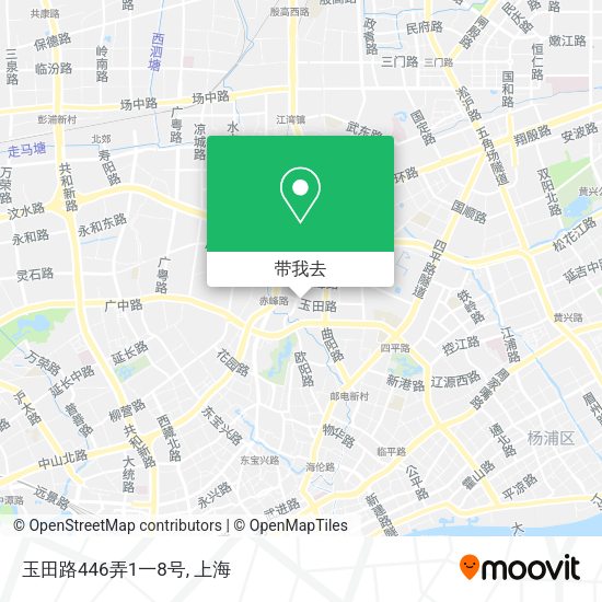 玉田路446弄1一8号地图