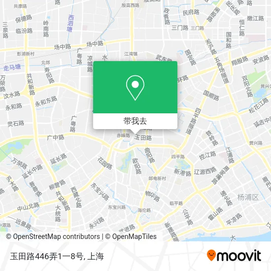 玉田路446弄1一8号地图