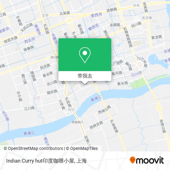 Indian Curry hut印度咖喱小屋地图