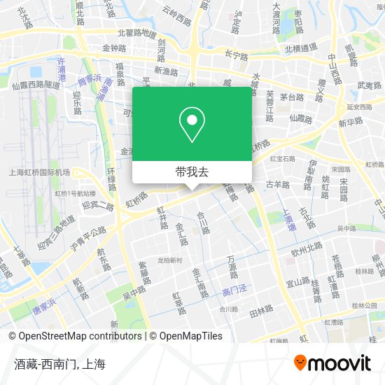 酒藏-西南门地图