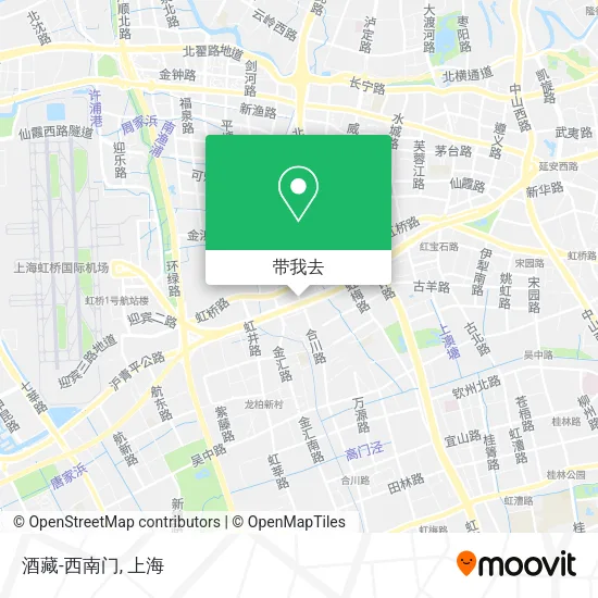 酒藏-西南门地图