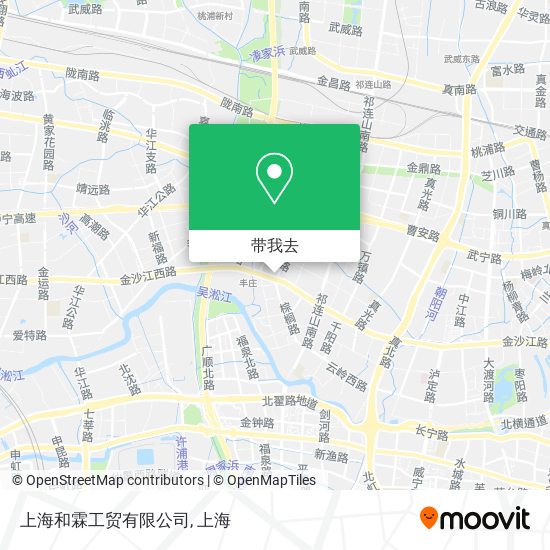 上海和霖工贸有限公司地图