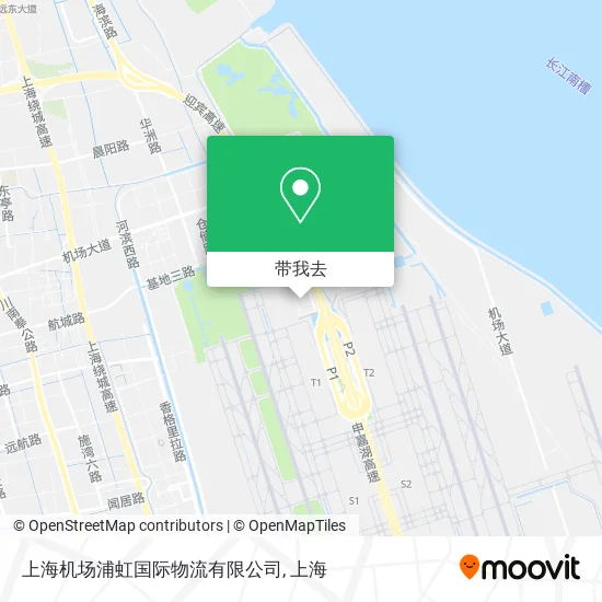 上海机场浦虹国际物流有限公司地图