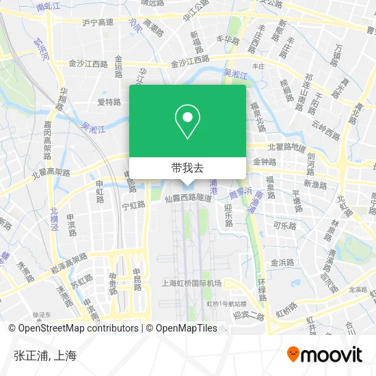 张正浦地图