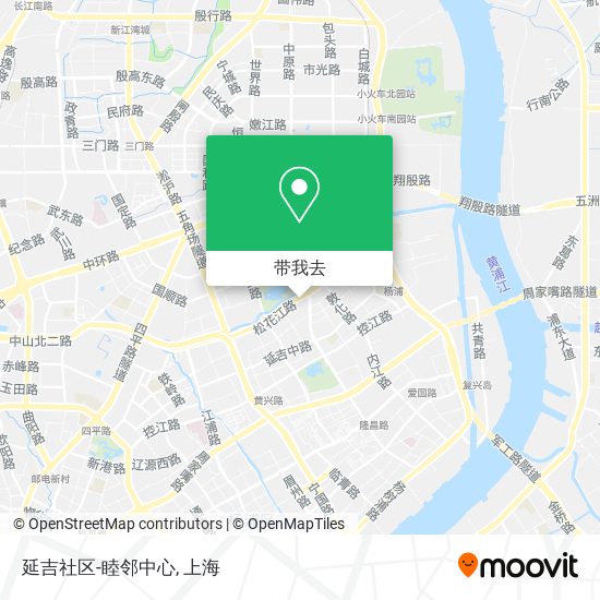 延吉社区-睦邻中心地图