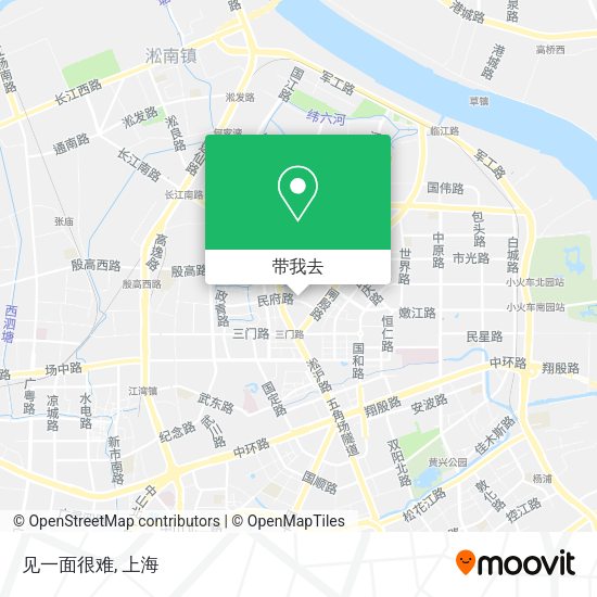 见一面很难地图