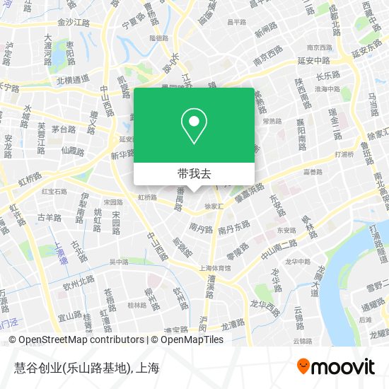 慧谷创业(乐山路基地)地图