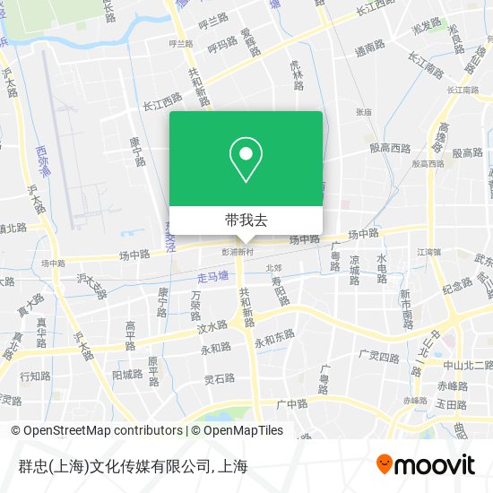 群忠(上海)文化传媒有限公司地图