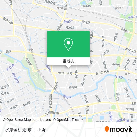 水岸金桥苑-东门地图