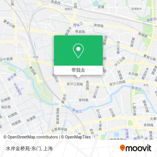 水岸金桥苑-东门地图