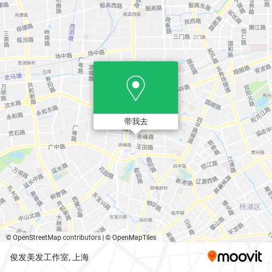 俊发美发工作室地图