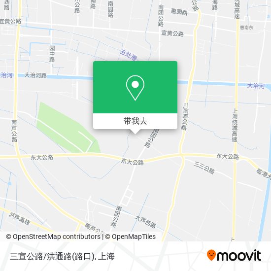 三宣公路/洪通路(路口)地图