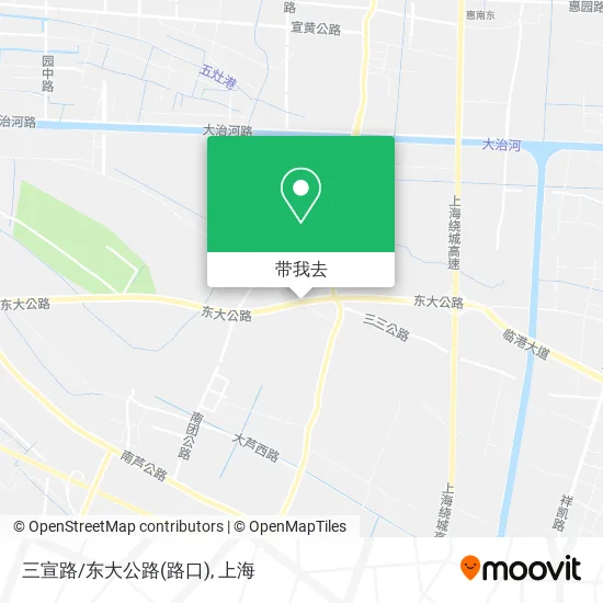 三宣路/东大公路(路口)地图