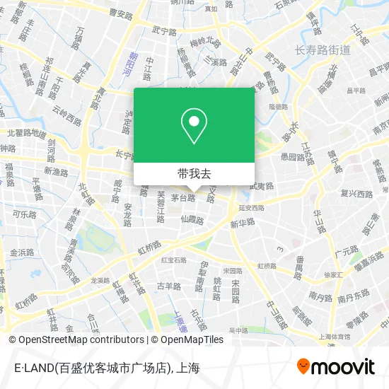 E·LAND(百盛优客城市广场店)地图