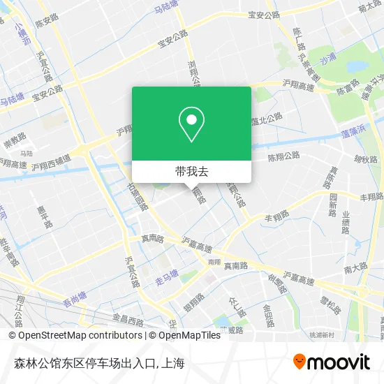 森林公馆东区停车场出入口地图