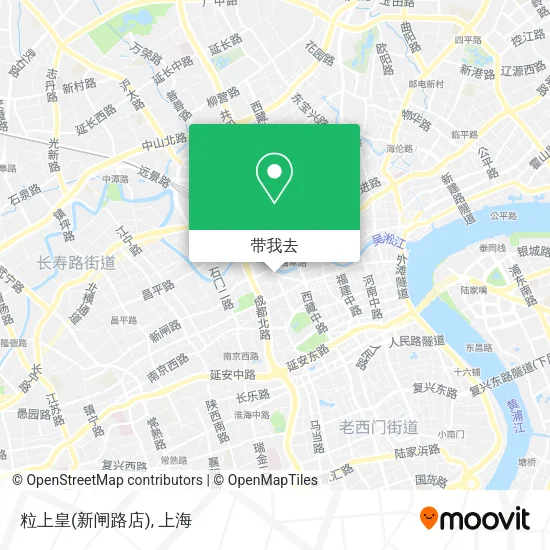 粒上皇(新闸路店)地图