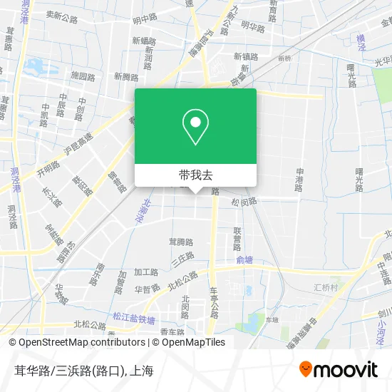 茸华路/三浜路(路口)地图