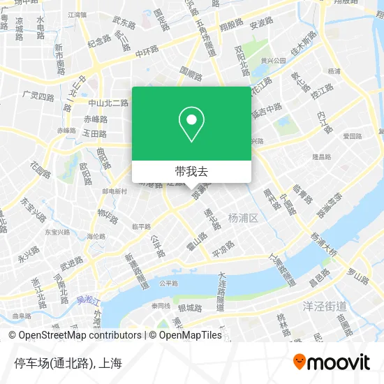 停车场(通北路)地图