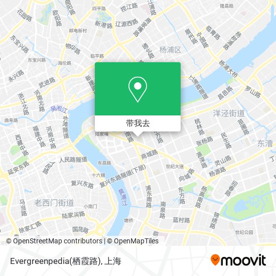 Evergreenpedia(栖霞路)地图