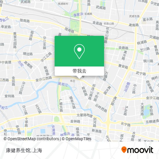 康健养生馆地图