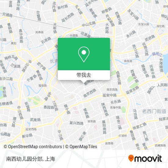 南西幼儿园分部地图