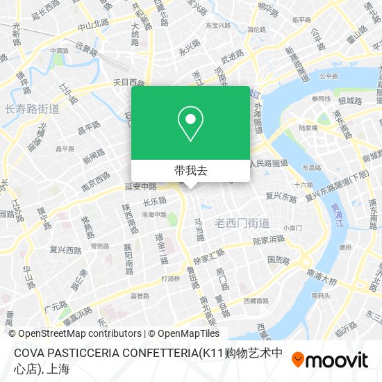COVA PASTICCERIA CONFETTERIA(K11购物艺术中心店)地图