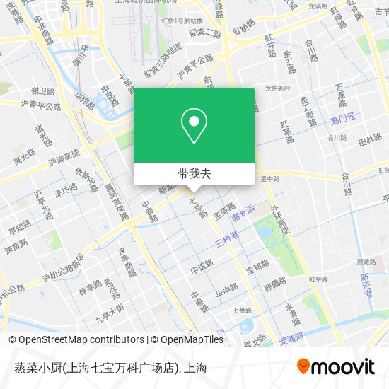 蒸菜小厨(上海七宝万科广场店)地图