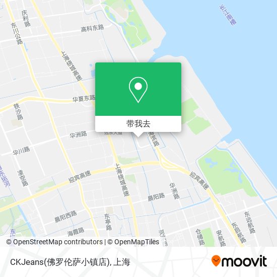 CKJeans(佛罗伦萨小镇店)地图