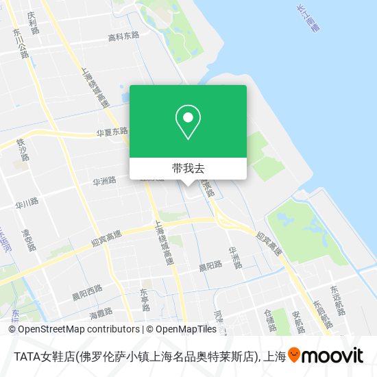 TATA女鞋店(佛罗伦萨小镇上海名品奥特莱斯店)地图