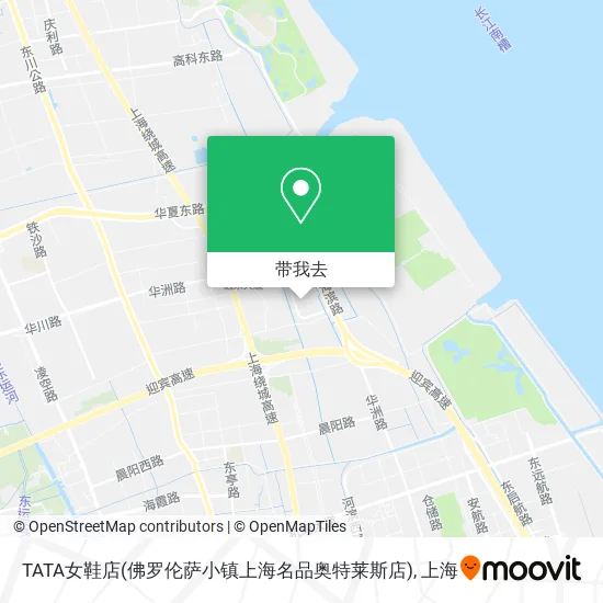 TATA女鞋店(佛罗伦萨小镇上海名品奥特莱斯店)地图