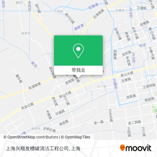 上海兴顺发槽罐清洁工程公司地图