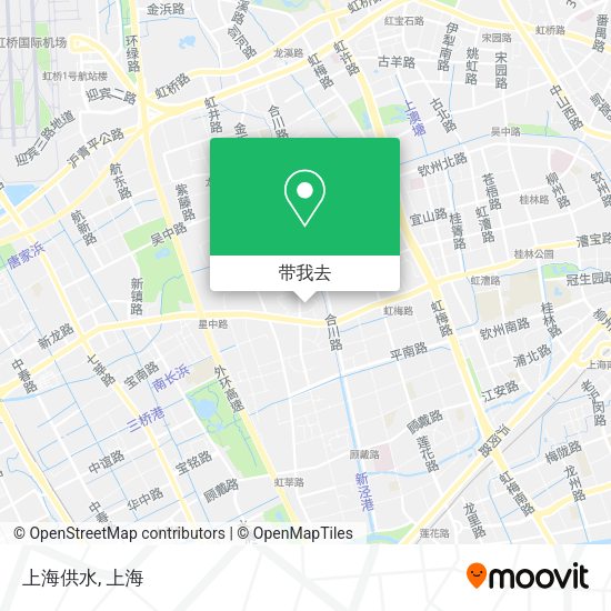 上海供水地图